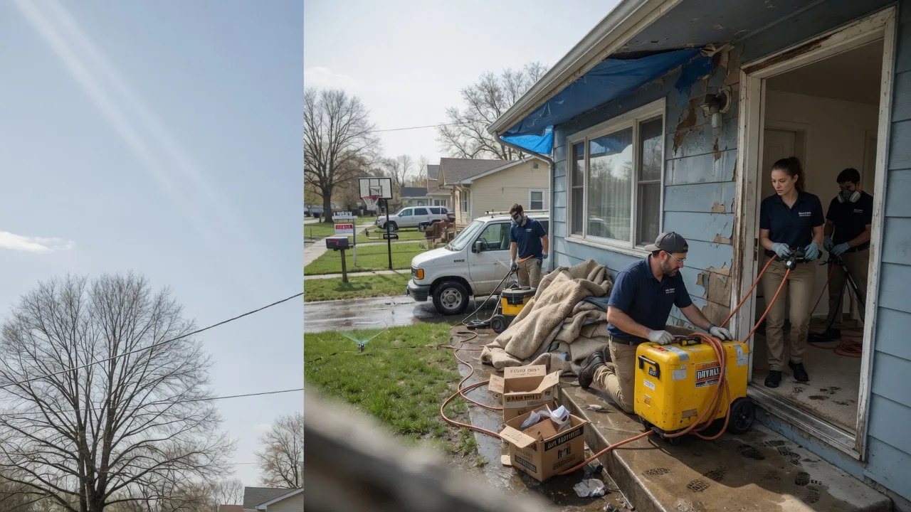 Basement Flood Cleanup in Middlebury, IN near me